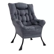 Silla Moderna De Acento Suave Para Sala De Estar, Sillón Ind