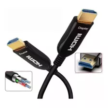 Cabo Hdmi X Hdmi Fibra Optica 2.0 4k (60 Metros)