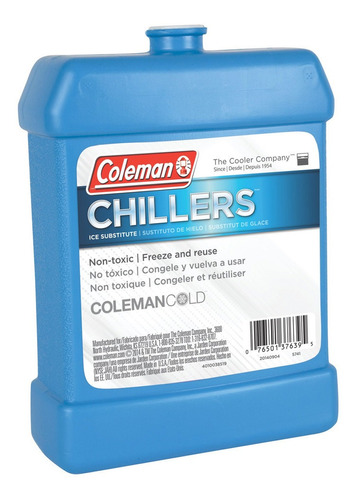 Hielo Artificial Botella Refrigerante Coleman Para Cooler 