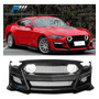 For 05-09 Ford Mustang Gt Blk Honeycomb Mesh Hood Bumper Gt2