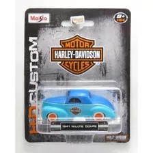 Harley Davidson Hd Custom Vários Modelos - 1:64 - Maisto