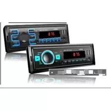 Aparelho Auto Radio Automotivo Som Universal 1 Dinn Com Blue