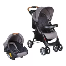 Coche Travel System Infanti Pompeya Color Gris