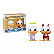 Funko Pop! Donalds Duck 2 Pack Shoulder Angel Y Devil Wccc22