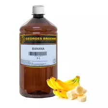 Aroma De Banana Alimentícia Georges Broemmé 1 Litro Essência