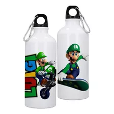 Botella De Agua Metalica Acero Inoxidable Luigi Aventura