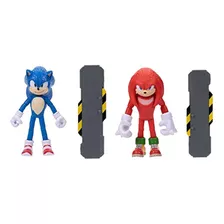 Sonic The Hedgehog Sonic 2 Movie 4 Action Figure 2 Pack - S