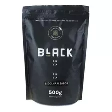 Erva Mate Terere Black Erva Qualidade Premium 500g Sabores Cor Energético