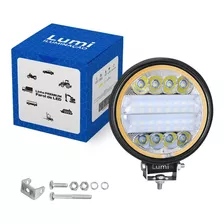 Kit 2 Farol De Milha Led 126w 9-60v Caminhão Barco Off Road