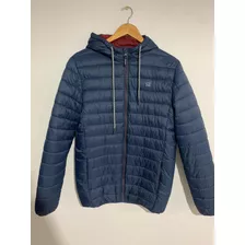 Campera Puffer Azul