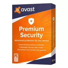 Antivirus Avast Premium Security 1 Dispositivo 1 Año 