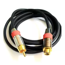 Cabo Extensor Macho E Fêmea Audio Spdif Coaxial Digital-1,8