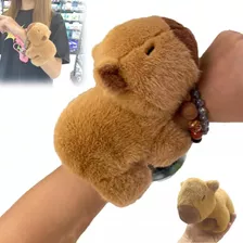 Bonita Pulsera De Peluche Con Forma De Carpincho, Regalo Par