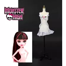 Roupa Vestido P/ Boneca Monster High Com Sapato Ever After