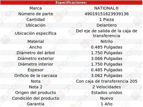 Retn Caja Transferencia Del National K25 Suburban 75 A 78 Foto 3