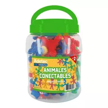 Juego Didáctico Animales Conectables 40 Piezas Juguetes Cantidad De Piezas 40