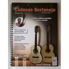 Caderno Sertanejo Vol 1 Músicas Cifradas Viola E Violão