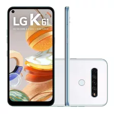 Smartphone K61 Tela 6,53 128gb 4gb Ram Branco LG