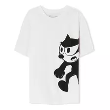 Playera Manga Corta El Gato Félix C&a De Hombre