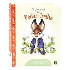 Meu Primeiro Livro Fofinho As Aventuras De Pedro Coelho, Cartonado Para Bebês +3 Anos