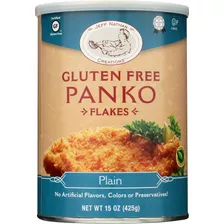 Jeff Nathan Creaciones Sin Gluten Plain Panko Copos, 15 onza