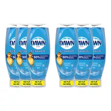 Dawn Squeeze Detergente Ultra Concentrado, 650 Ml - 6 Uni. 