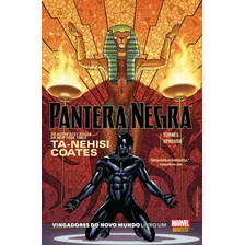 Pantera Negra: Vingadores Do Novo Mundo - Livro Um, De Coates, Ta-nehisi. Editora Panini Brasil Ltda, Capa Dura Em Português, 2018