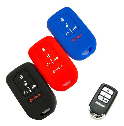 Funda Silicon Llave Compatible Con La Marca Honda Smart 5 B Foto 5