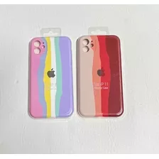 Silicone Case Multicolor iPhone 11