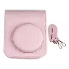 Funda Para Instax Mini 12 Vinil Rosa 