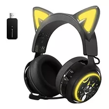 Audífonos Inalámbricos Para Juegos Somic Gs510 Cat Ear Par