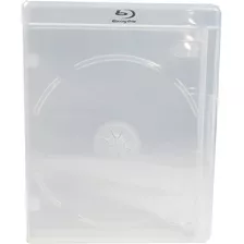 10 Estojo Capa Caixa Box Bluray Transparente Elite Com Logo