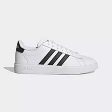 Tenis Para Mujer adidas Lifestyle Grand Court Cloudfoam Color Cloud White/core Black/core Black - Adulto 4 Mx