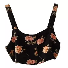 Blusa Top Floral American Eagle Mujer Talla Xl / 36-38