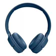 Auriculares Jbl Tune 520bt Bluetooth App Eq Viva Voice De 52 Horas, Color Azul