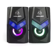 Parlante Usb Gamer Halion Ha-sg118 Rgb