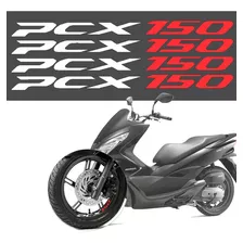 Adesivo Premium Interno Roda Moto Honda Pcx150 Personalizado