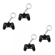 Chaveiro Controle Ps4 Miniatura Emborrachado Kit 4 Unidades