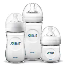 Kit 3 Mamadeiras Avent Pétala 125ml 260ml 330ml