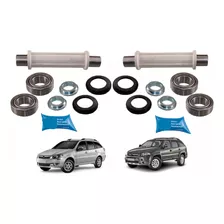 2 Kit Reparo Eixo Traseiro Barra Torcao Fiat Palio Weekend