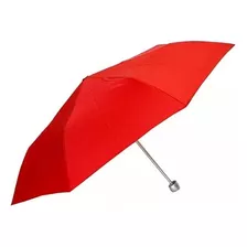 Guarda-chuva Sombrinha Mini Aluminio 504 Cor Vermelho