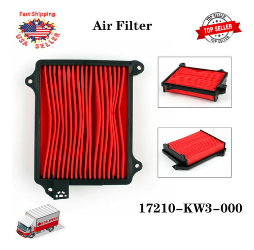 Elemento Filtro De Aire Para Honda 89-94 Nx250 Ax-1 Nx 250 Foto 4