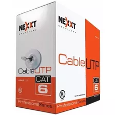 Cable Utp Cat6 Solido Nexxt 305 Metros