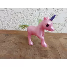 Unicórnio Brinquedo Pony Rosa 8cm Altura X 8cm Comprimento 