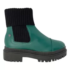 Bota Casual Via Uno 584019 - Verde Selva