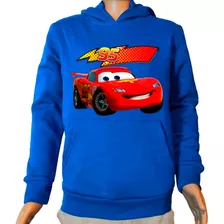  Buzo Canguro Cars Rayo Mcqueen Excelente Calidad 3 Diseños