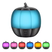 Lfs Mini Altavoz Bluetooth De Calabaza Inalámbrico Con Luces