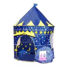 Carpa Niño Azul Estrellas Princesas Casa Juguetes Casita