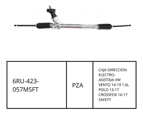 Caja Direccion Electro-asistida Vw Vento 14-19 1.6l Polo Foto 2