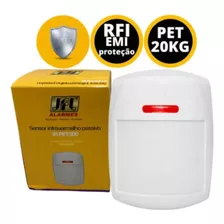 Sensor De Presença Infra Pet 20kg Para Alarme Ir Pet 500 Jfl